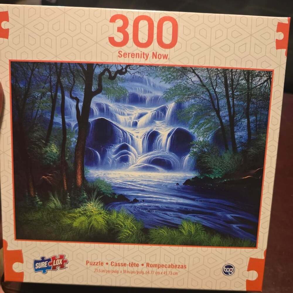 Sure-Lox Serenity Now Waterfall 300 Piece Puzzle